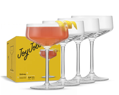 Sidney Coupe Glasses, Set of 4
