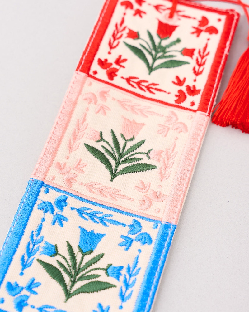 Embroidered Bookmark