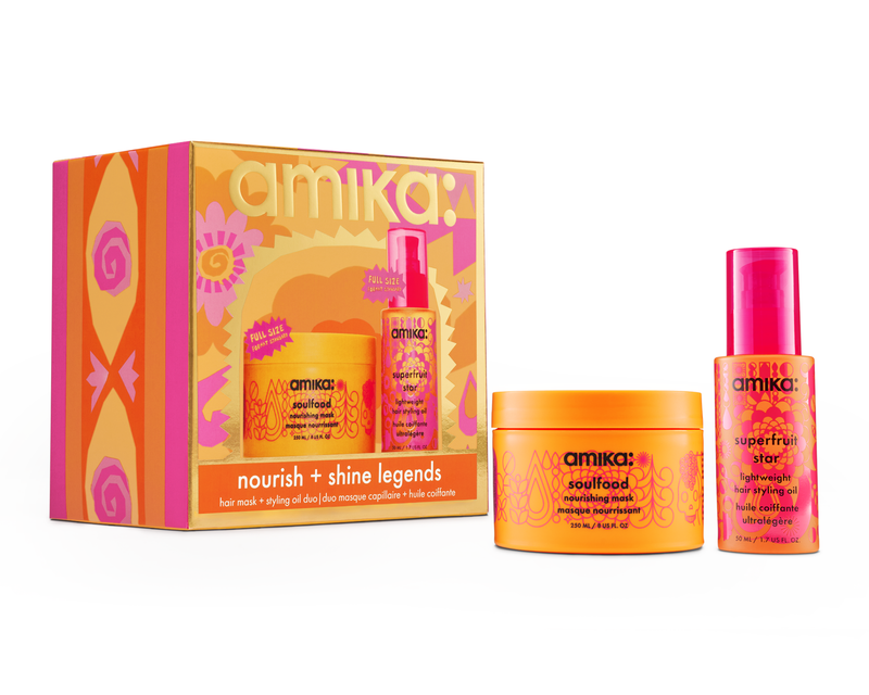Nourish + Shine Legends Mask + Hair Oil Set