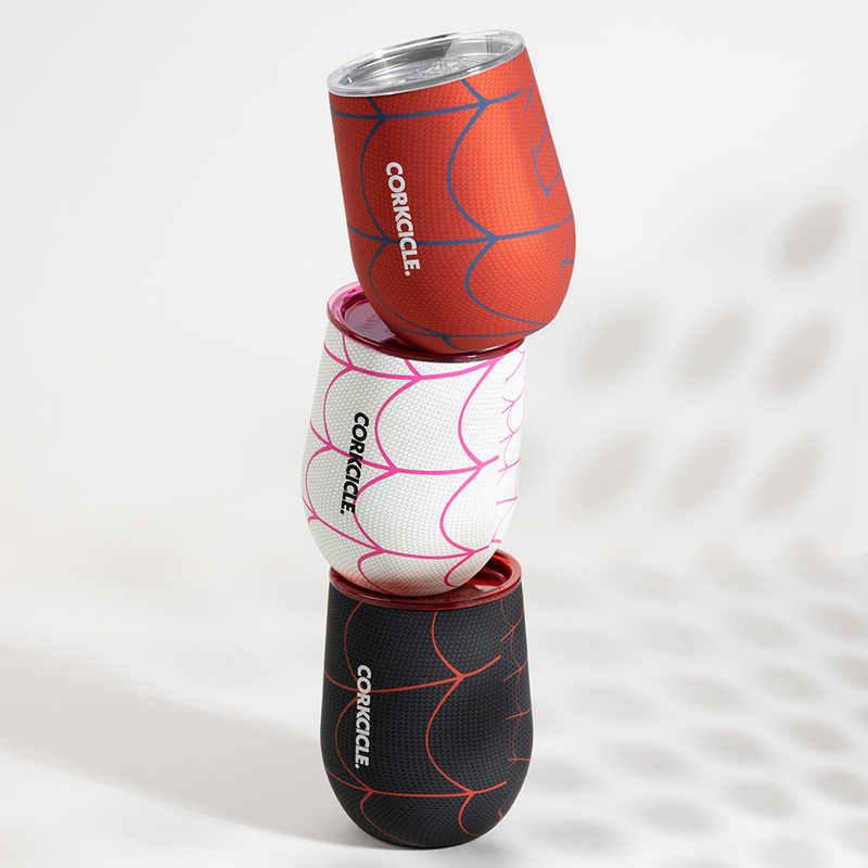 Spider-Man Stainless Steel Wine Glass Gift Set