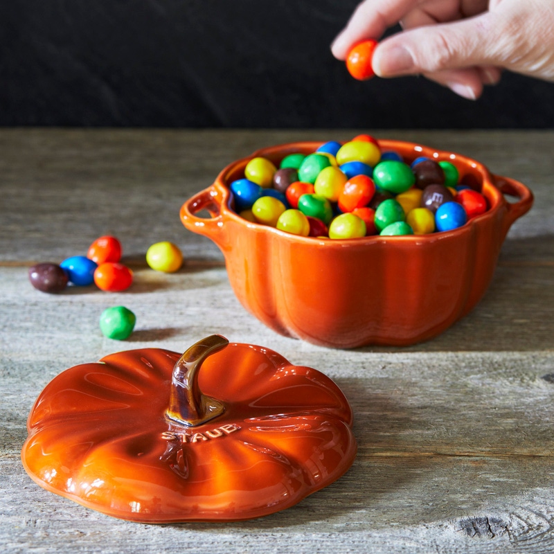 Ceramic 16oz Petite Pumpkin Cocotte