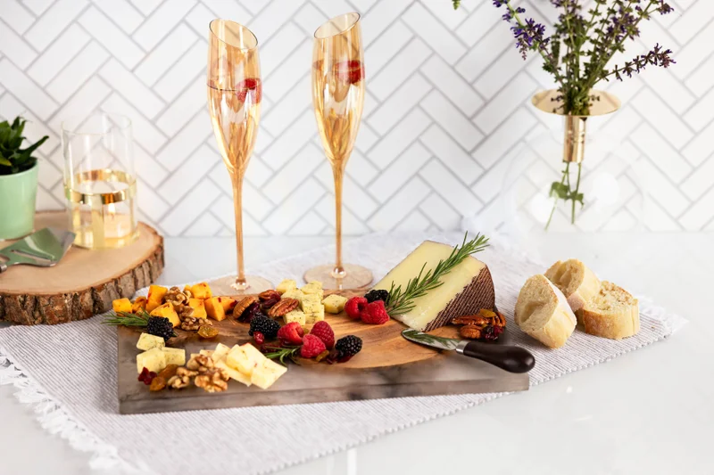 Slant Collection Champagne Glasses Set of 2