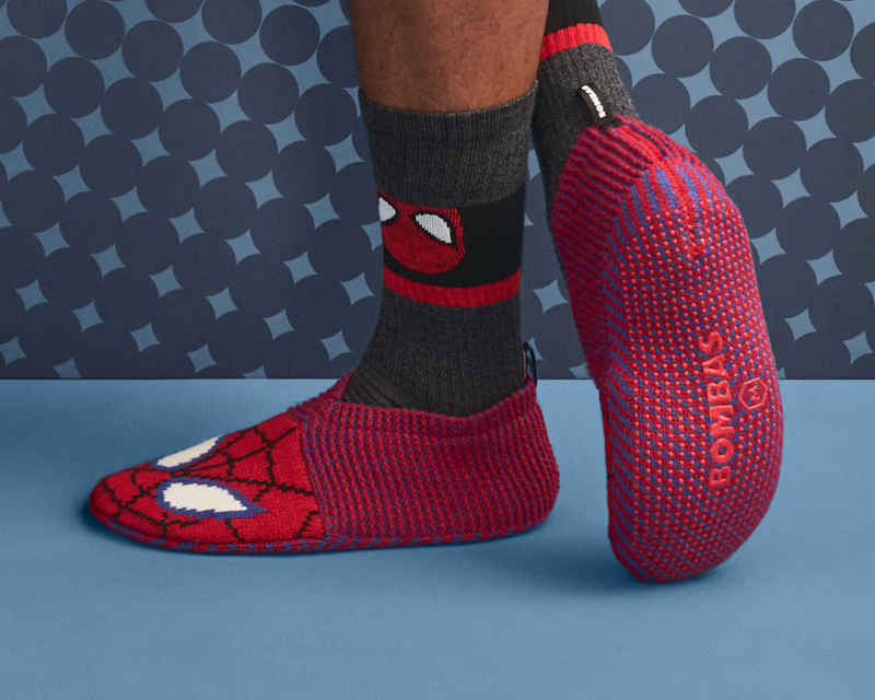 Marvel x Bombas Adult Gripper Slipper