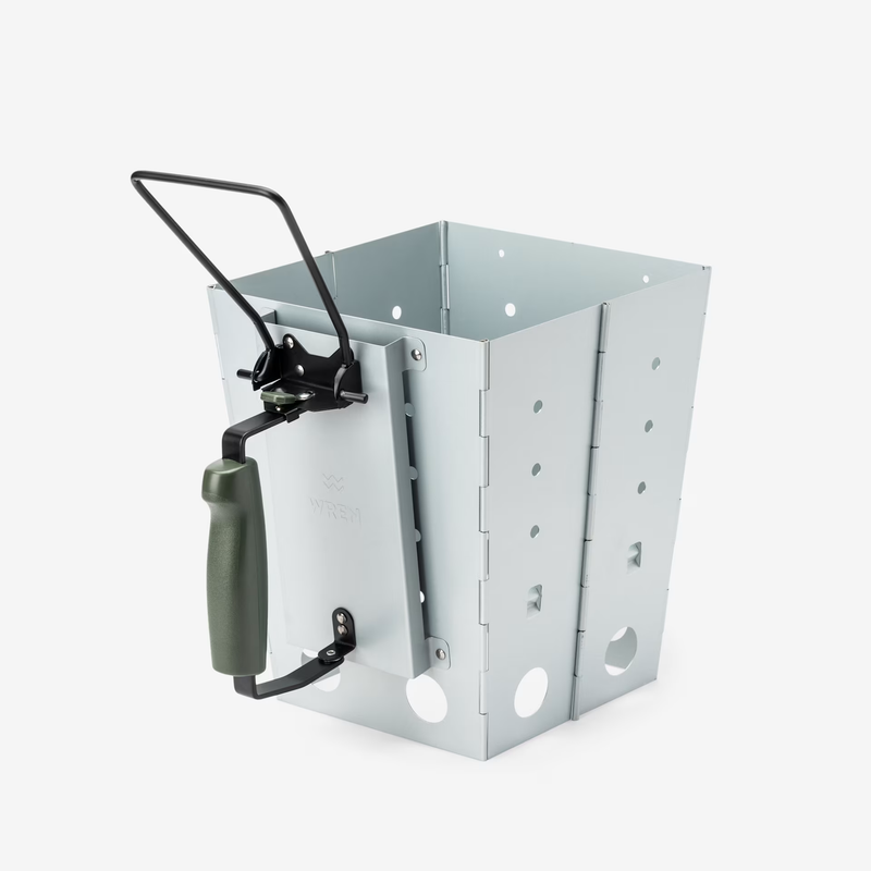 Folding Chimney Starter & Grill