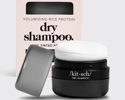 Volumizing Rice Protein Dry Shampoo with Puff