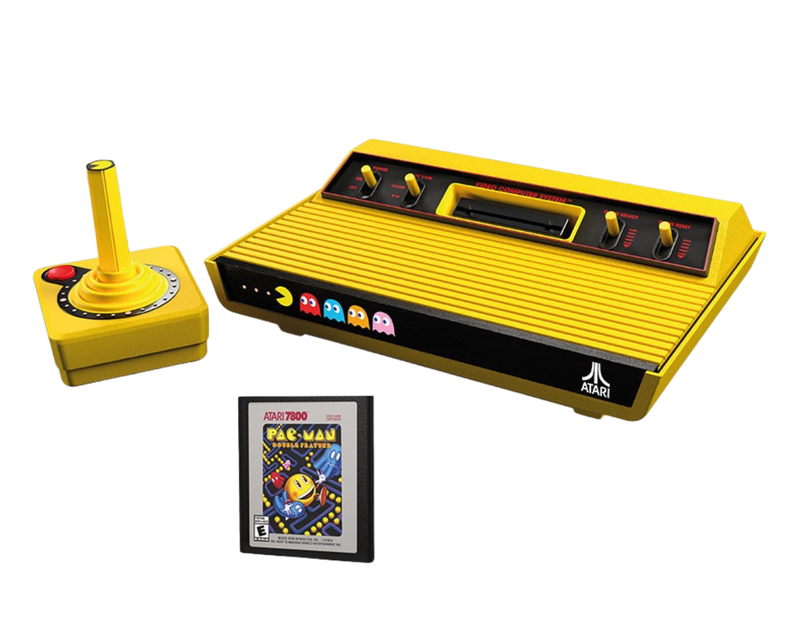 Atari 2600 Pac-Man Edition Console & Joystick
