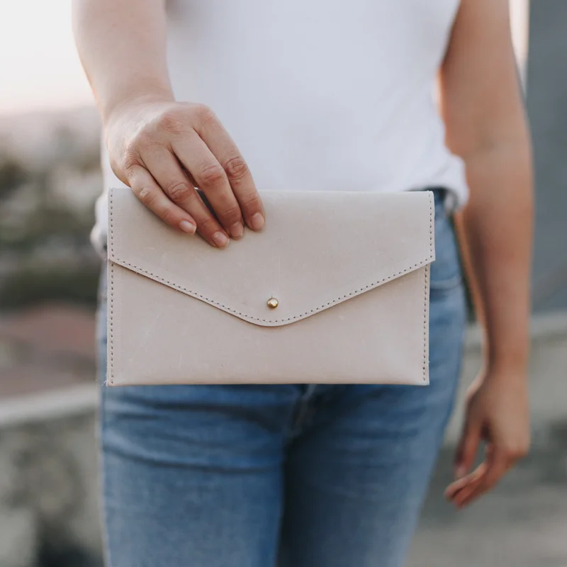 Abeba Leather Envelope