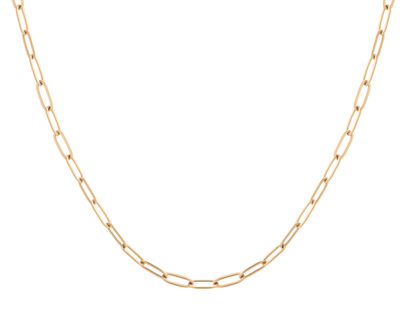 Unbreakable Paperclip Chain Necklace