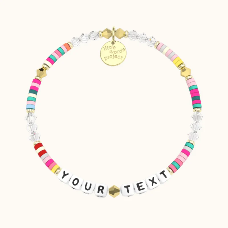 Little Words Project custom name bracelet - personalized gift - $30