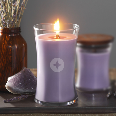 Branded Woodwick Hourglass Candle