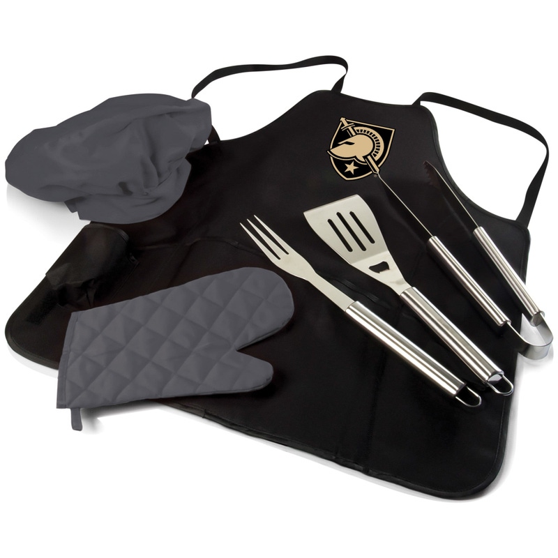 NCAA BBQ Apron Tote Pro Grill Set