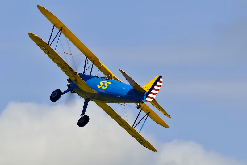Sonoma Valley Scenic Biplane Ride for Two, Sonoma, CA