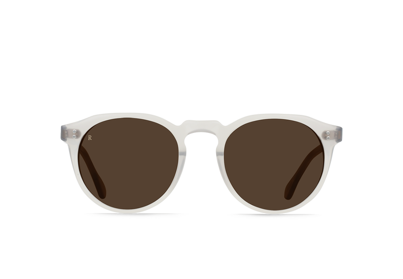 Remmy Unisex Retro Round Sunglasses, 49