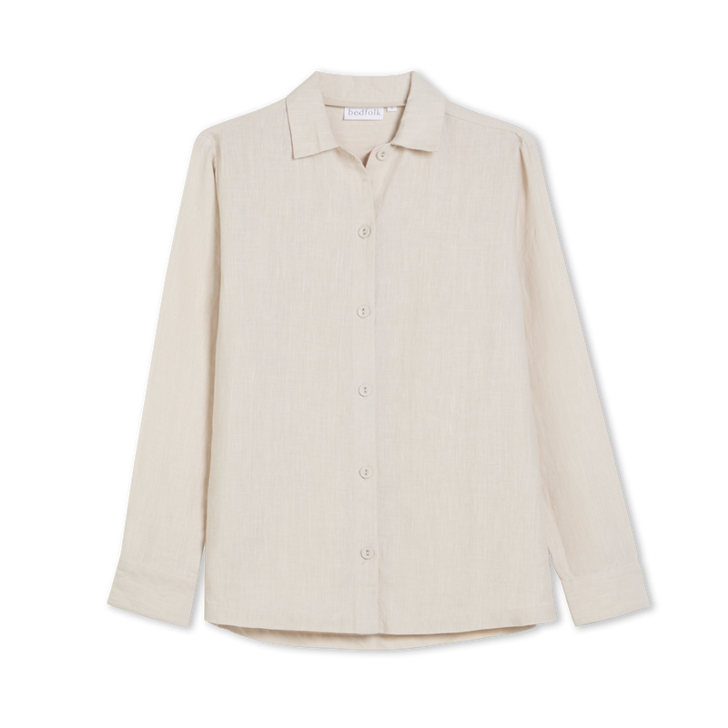 The Women's Linen Lounge Set, Clay