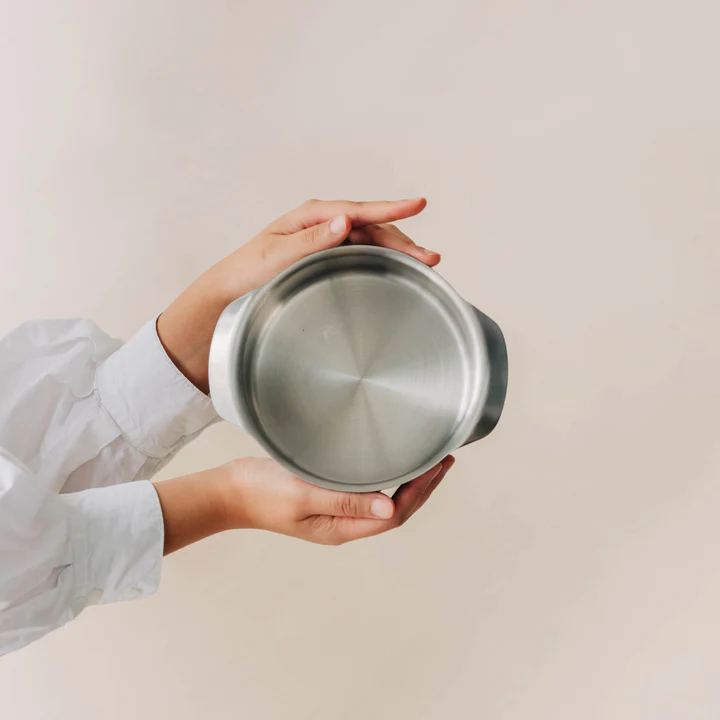 6-Inch Round Stainless Steel Pan