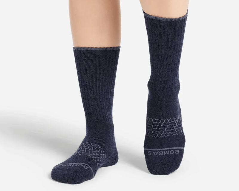 Women's Merino Wool Blend Calf Socks