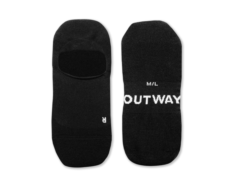 Flagship No Show Socks Black