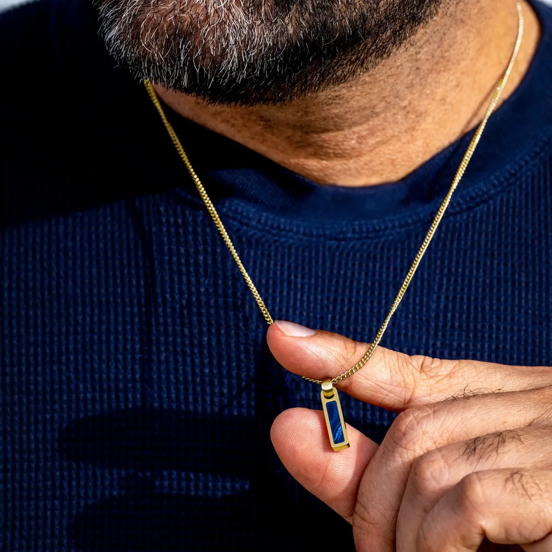 Birthstone Tag Necklace