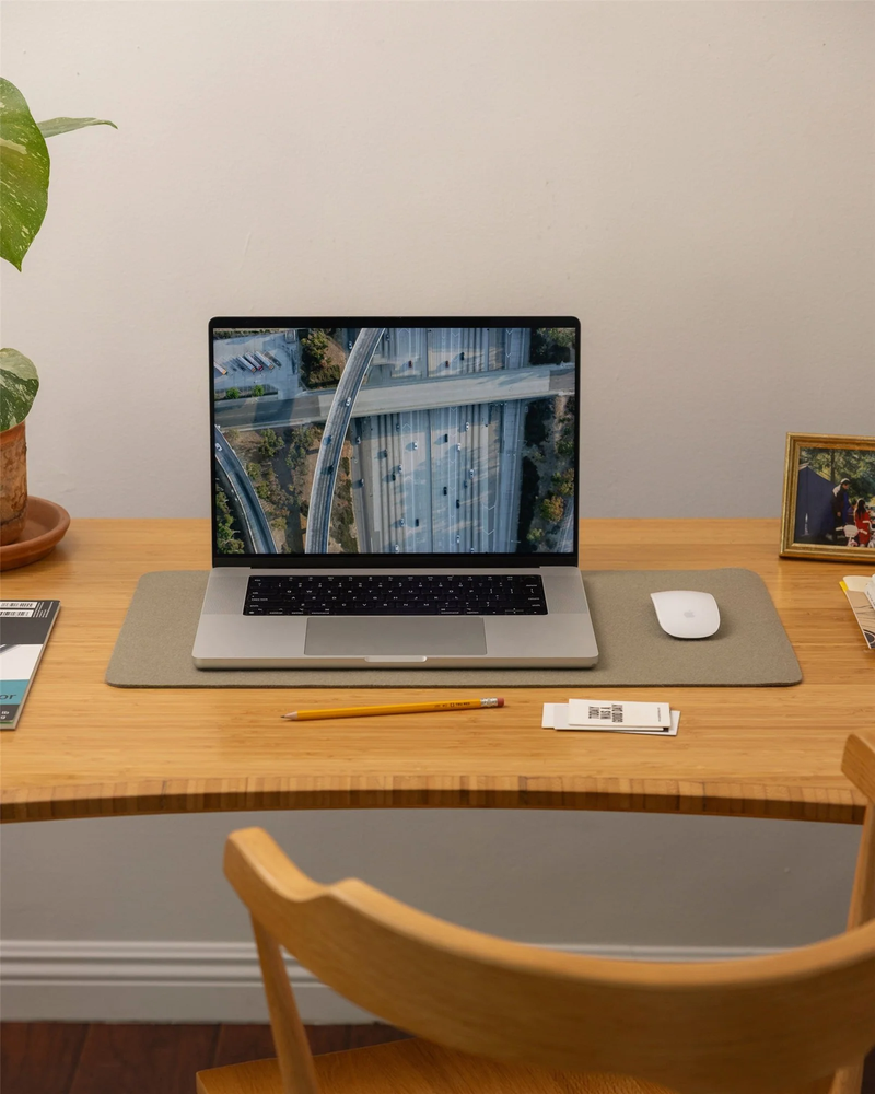 Merino Wool Medium Desk Pad