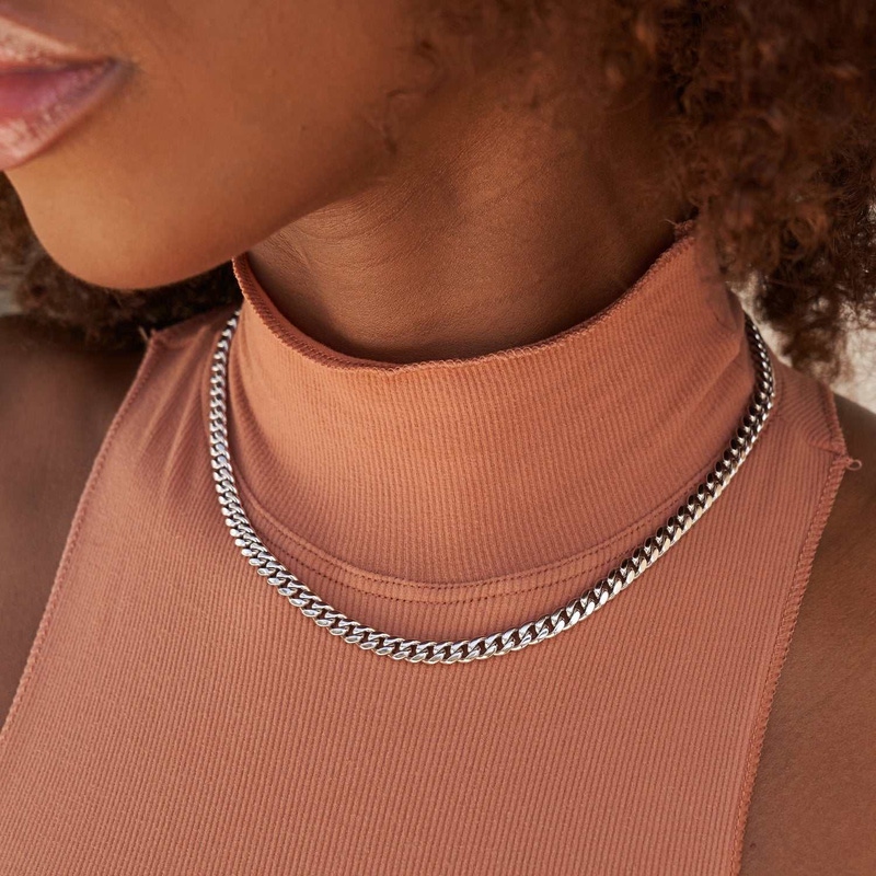 5mm Miami Cuban Link Chain Necklace