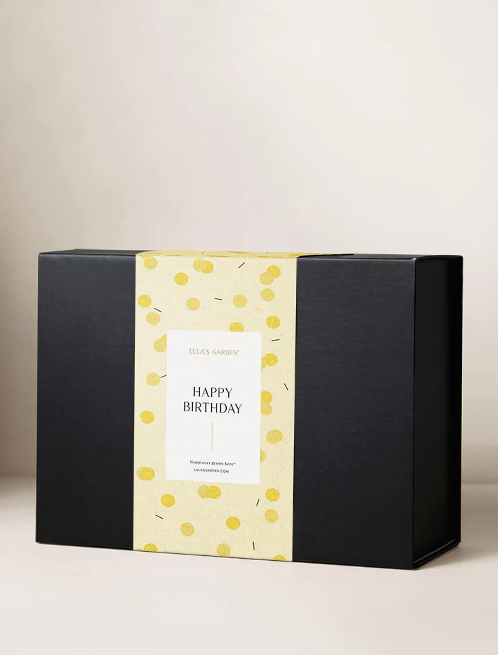 Happy Birthday Gift Box with Bliss Garden