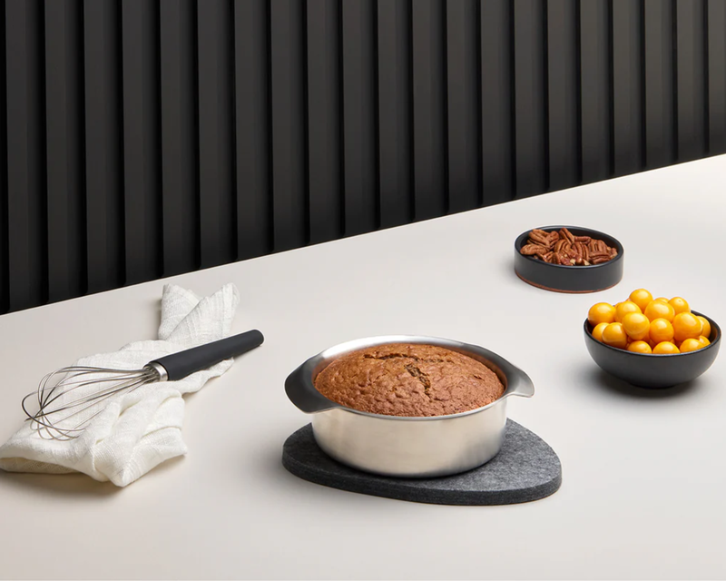 6-Inch Round Stainless Steel Pan