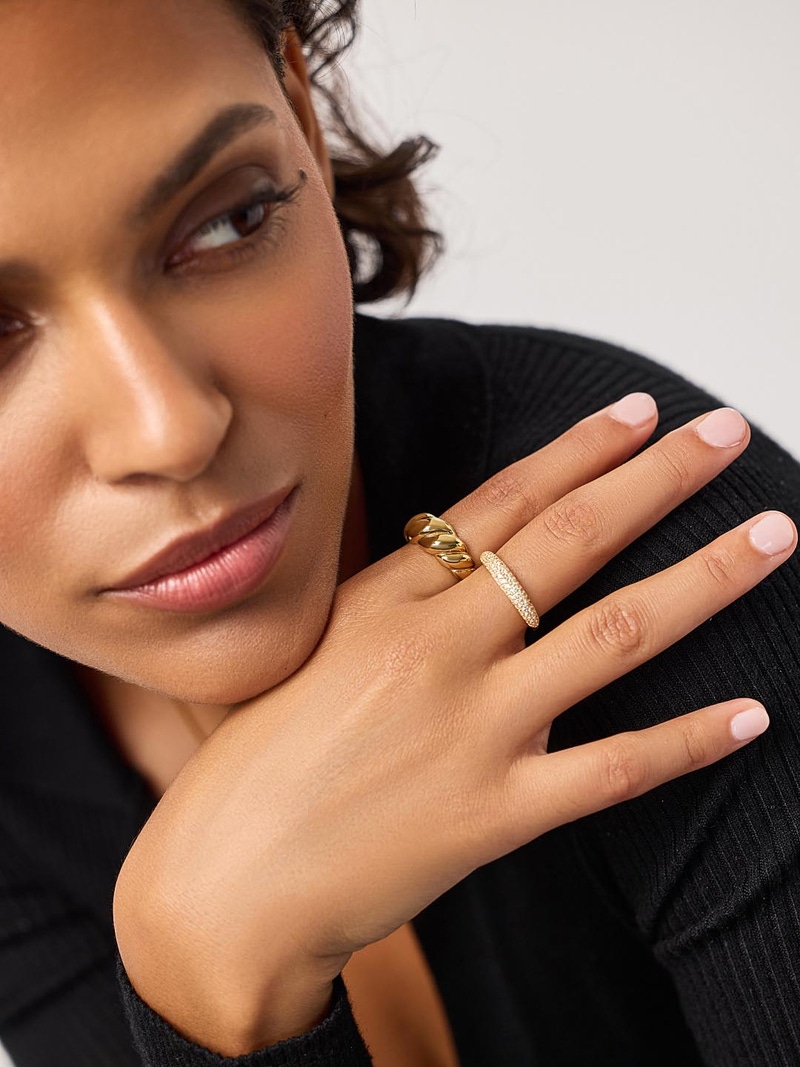 Rope Bold Twist Ring