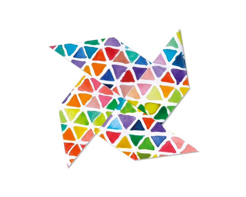 Origami Paper 500 Sheets Rainbow Watercolors