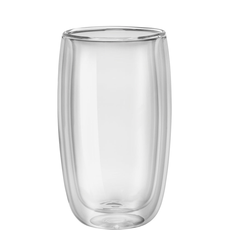 Sorrento 8-Piece Double Wall Latte Glass Set