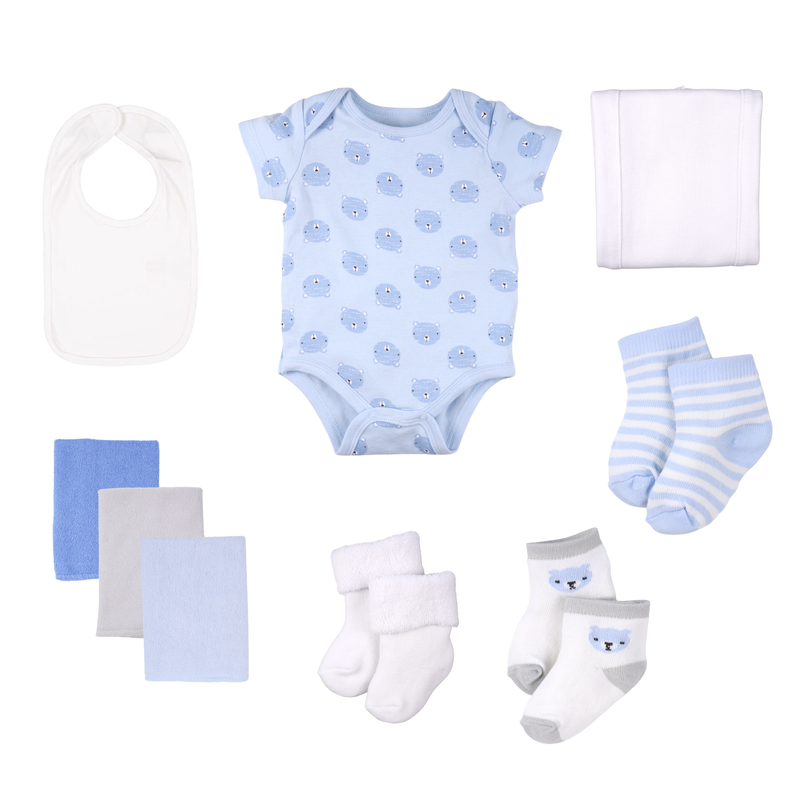 Petite Hatbox Bouquet Baby Bundle