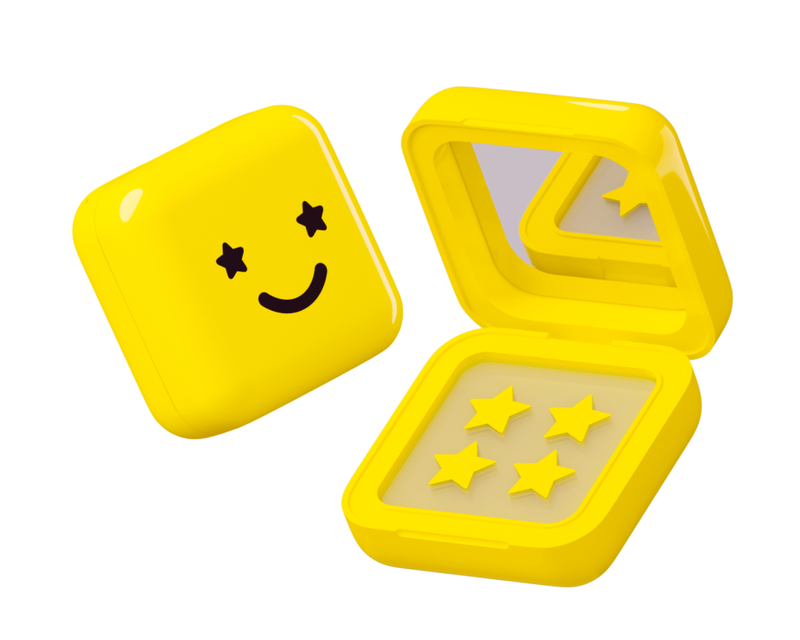 Starface Hydro-Star Pimple Patches + Big Yellow Compact