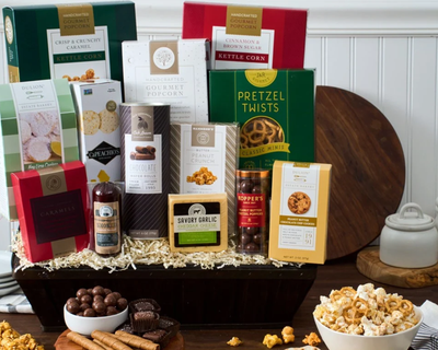Deluxe Snack & Chocolate Gift Basket