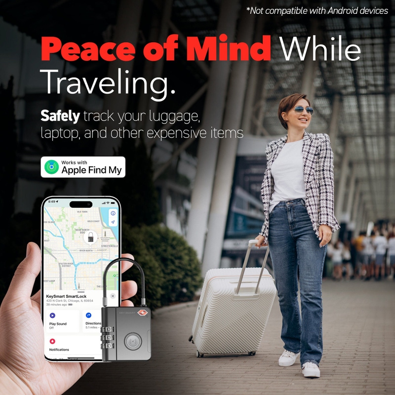 SmartLock FindMy Compatible Tracking Device