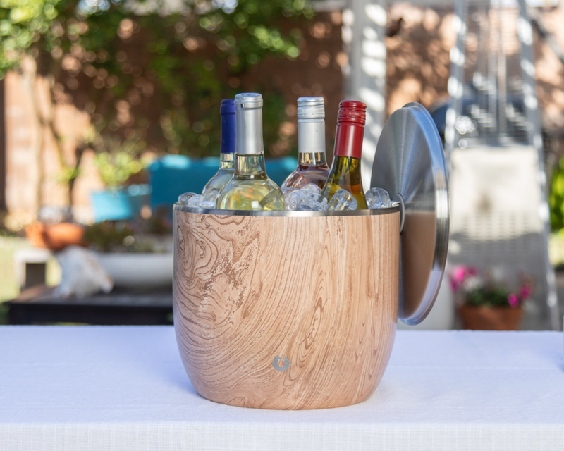 Extra Large Ice Bucket with Lid and Ice Scoop