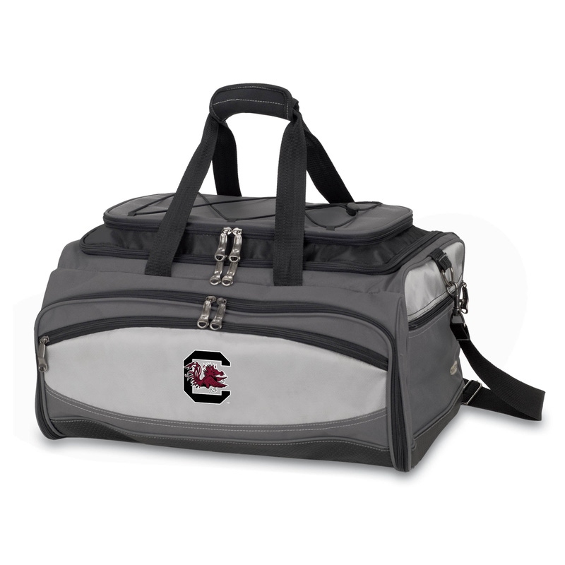 NCAA Portable Charcoal Grill & Cooler Tote