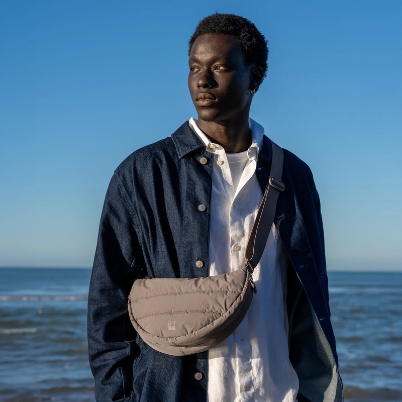 Small Puffer Moon Bag