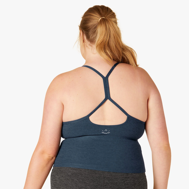 Branded Beyond Yoga Spacedye Slim Racerback Cropped Tank