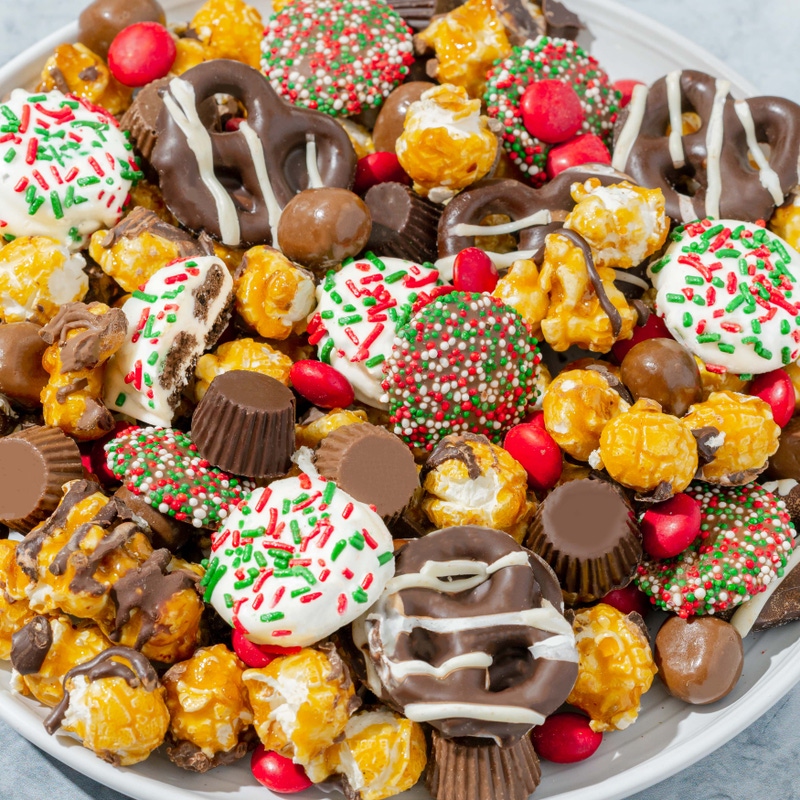 Nutcracker Musical Keepsake Tin with Holiday Treats