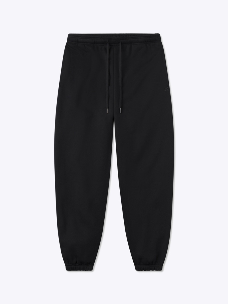 Unisex Divine Fleece Sweatpant, Black
