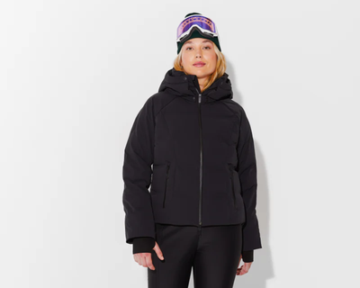 Georgie Puffer Jacket, Black