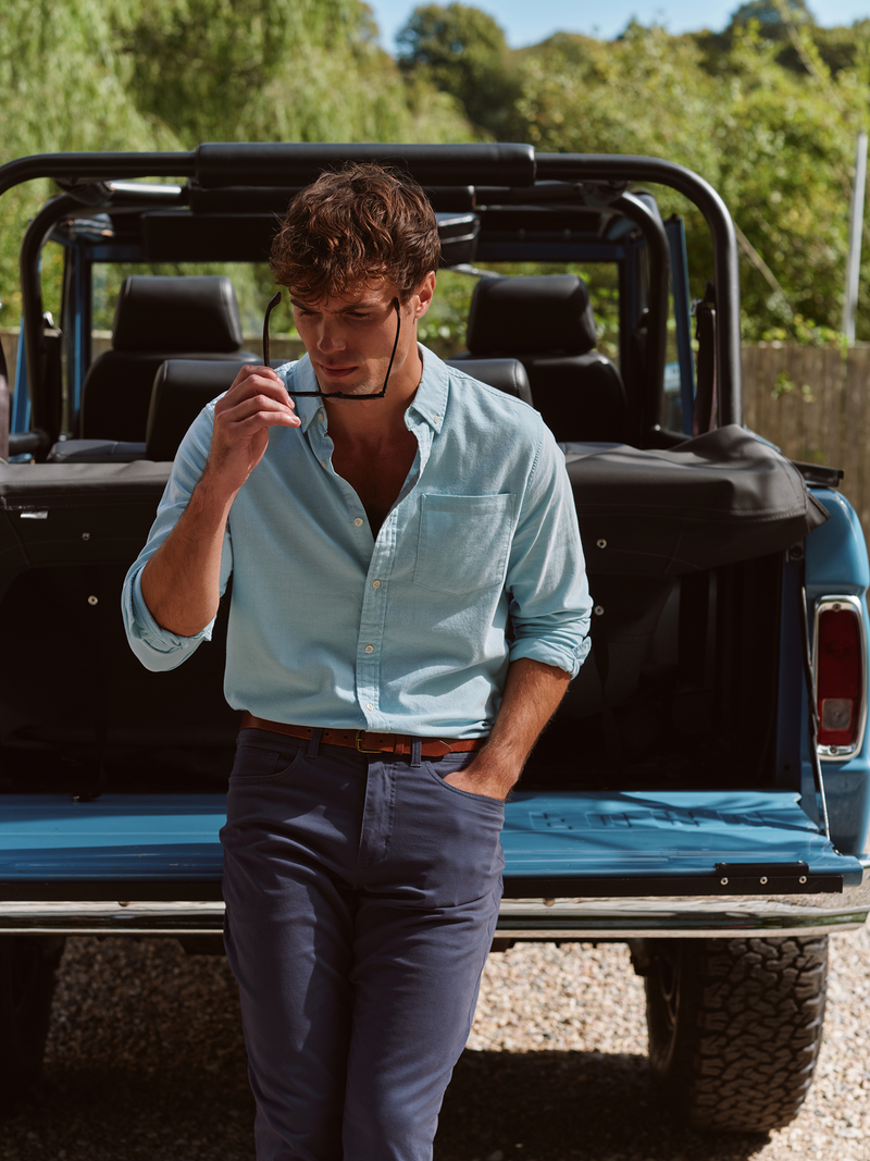 Salty Oxford Shirt, White