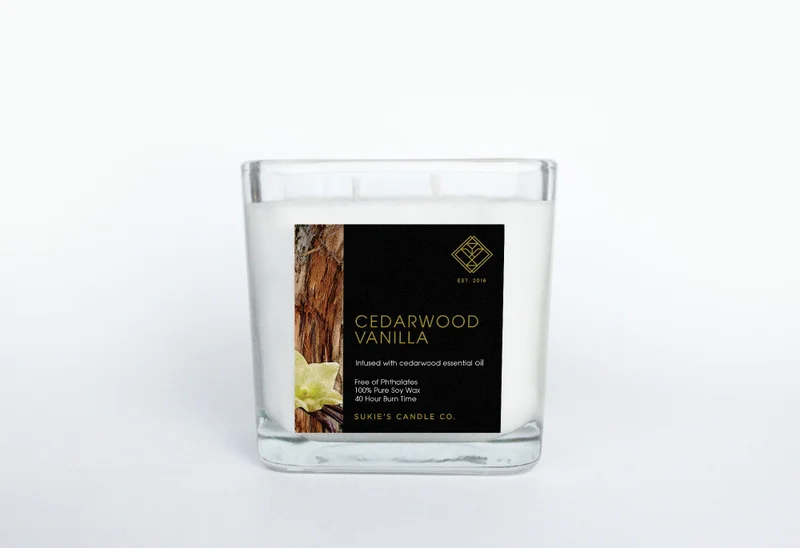Double Wick Soy Candle