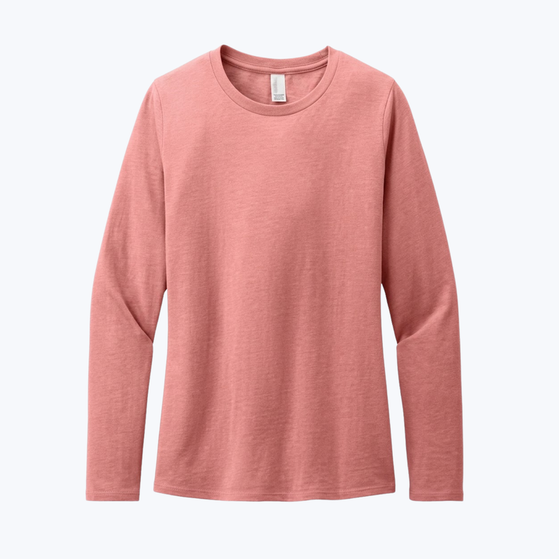 Branded District Women's Perfect Blend CVC Long Sleeve Tee