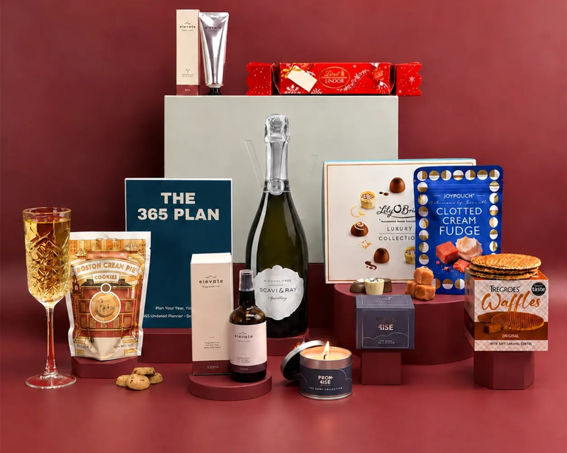 Rejoice Luxury Christmas Food & Drink Gift Hamper