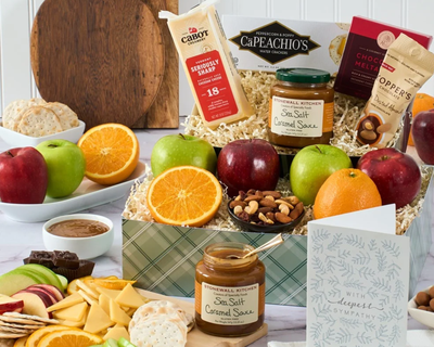 Sympathy Fruit Gift Basket