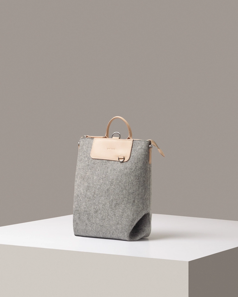 Merino Wool Midi Backpack