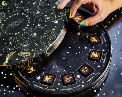 Zodiac Chocolate Collection, Celestial Star Signs Chocolate Gift Box