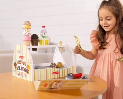 Scoop & Serve Ice Cream Counter