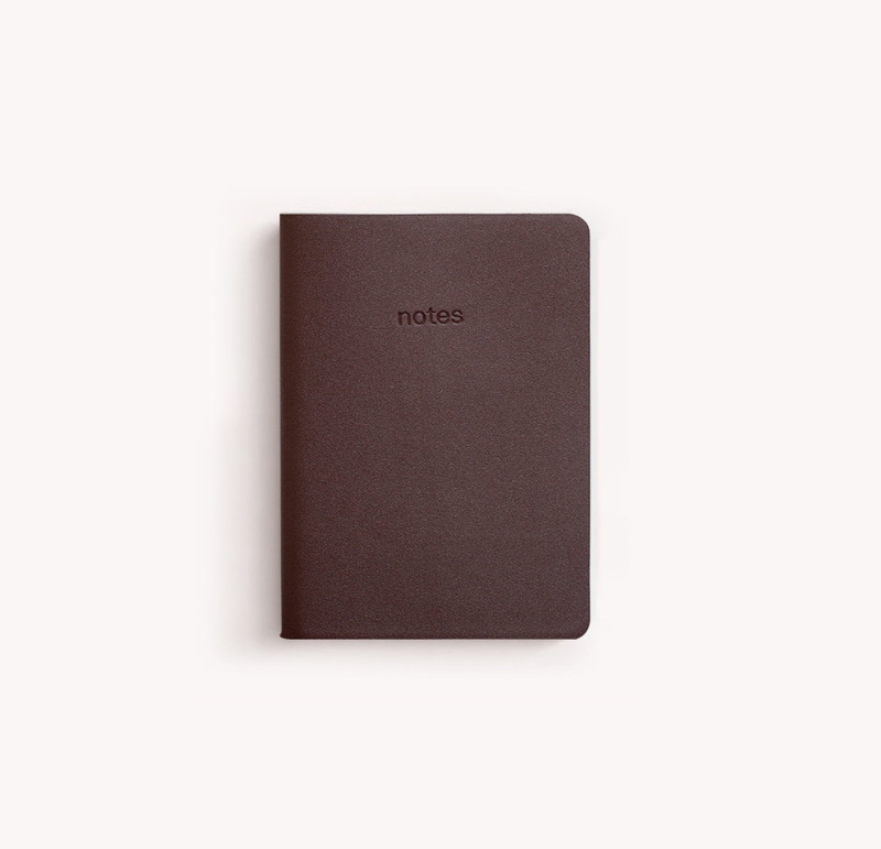 A6 Vegan Leather Notebook