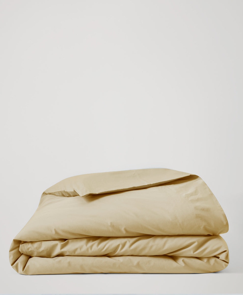 Organic Cool-Air Percale Duvet Cover, Queen